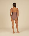 Keyhole One-Piece Mulberry Shimmer