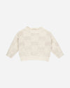 Aspen Sweater Natural Check