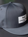 Made in the "Shae'd" Waterproof Snapback Charcoal