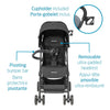 Lara Ultracompact Stroller - Essential Black