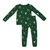 Printed Toddler Pajama Set in Mistletoe