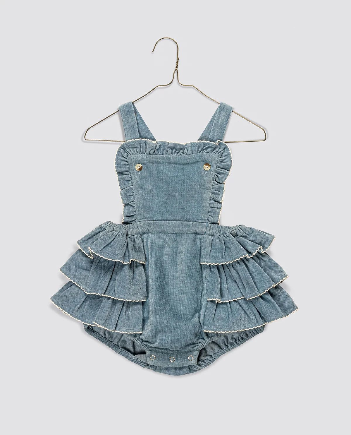 Dhalia romper Eggshell Velvet