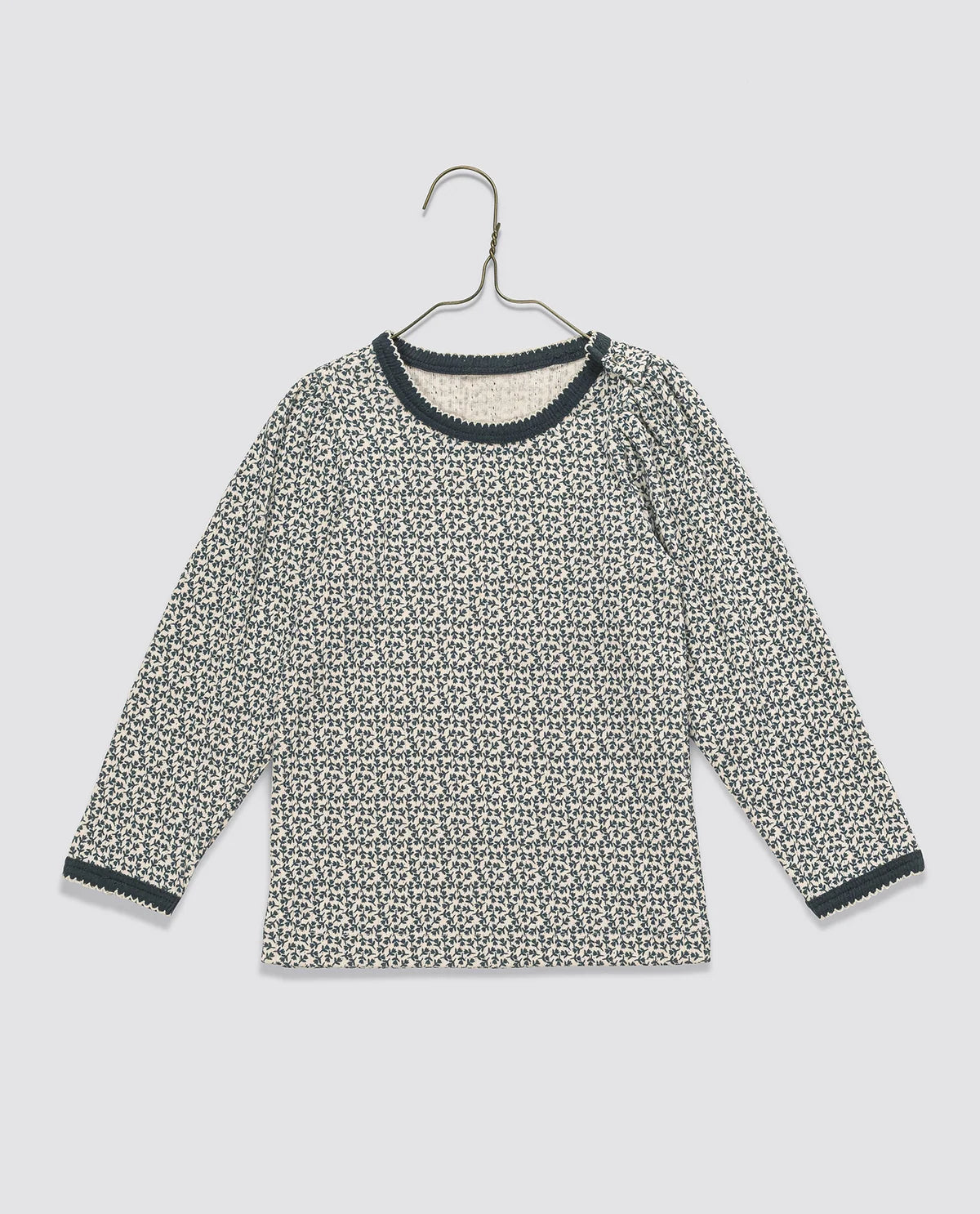 Pointelle Long Sleeve T-shirt Briar Floral