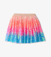 Girls Happy Sparkly Sequin Tulle Skirt