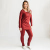 Women's Pajama Set | Cranberry