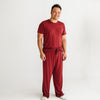 Men's Pajama Set | Cranberry