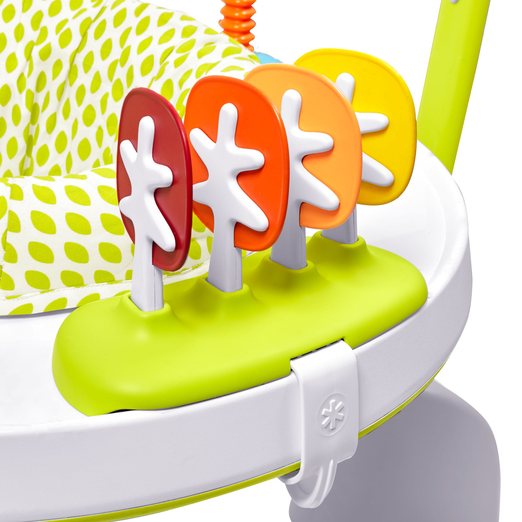 Skip Hop Jumpscape Activity Jumper with 360-degree rotating seat for babies