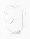 Long Sleeve Classic Bodysuit White