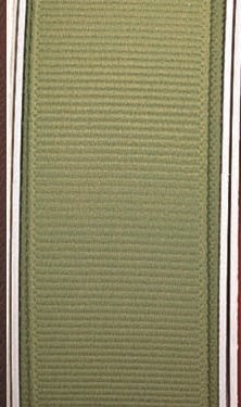 Gift Wrap Company grosgrain ribbon in moss green color 0.875 inch width