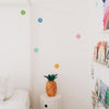 3 Inch Rainbow Confetti Dot Wall Decals