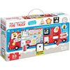 Make-a-Match Puzzle - Fire Truck Age 2+/ jumbo floor puzzle