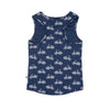 Baby/Kid's Racerback Tank Top | Navy Cruiser