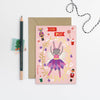 Sugar Plum Fairy Nutcracker Christmas Card | Holiday Card