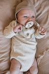 Ribbed Infant Henley Onesie