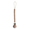 Pacifier Clip | Cleo (Pale Taupe)