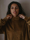 Women's Velvet Sweater