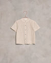 Archie Shirt Ecru/ Cafe Stripe