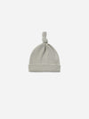 Ribbed Knotted Baby Hat Fern Stripe