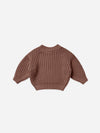 Chunky Knit Sweater Pecan