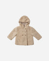 Infant Shearling Coat Putty