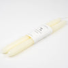 100% Beeswax Dipped Candles | Natural White