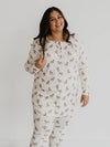 Women's Long Sleeve Pajama Set | Deer