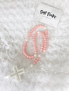 My First Rosary Beads Soft Pink