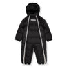 Snow Suit - Puffer - Black 0-6m